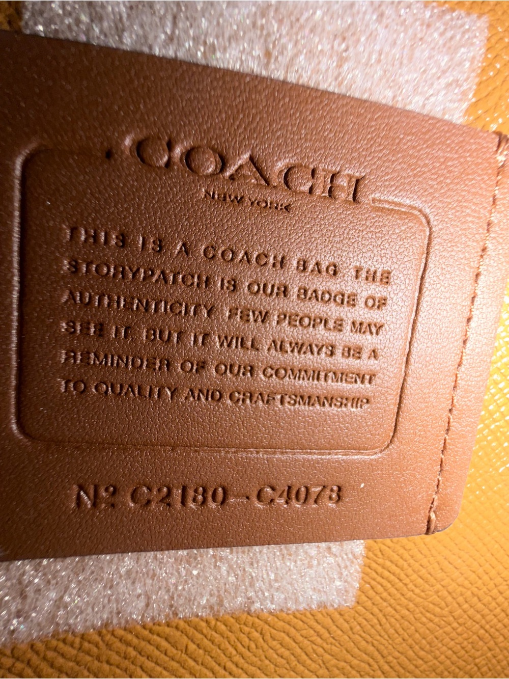 Coach Tatum Carryall (Style No. C4078) - Picture 3 of 6